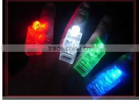 Colorful LED Light finger lamp/flashing finger toy/finger light