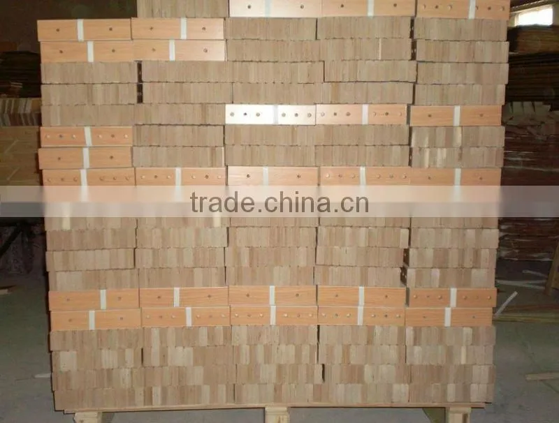 HEZE KAIXIN natural raw poplar/birch bed frame fixings