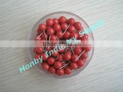 Assorted Color Round Head Map Pins Ball Head Push Pins