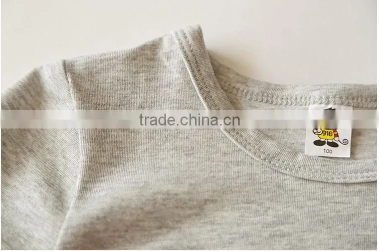 Wholesale cartoon print cotton T shirt for children