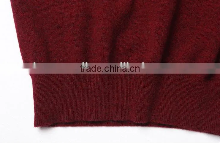 The 2013 manufacturers Men solid color cashmere V-neck pullover cashmere sweater