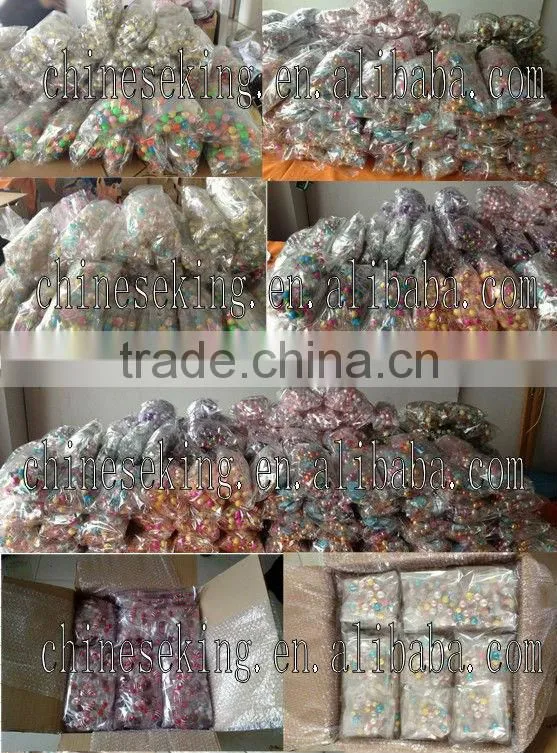 cute carton beads little girl necklace DIY beads children jewelry customized candy bead children necklace kids accessories