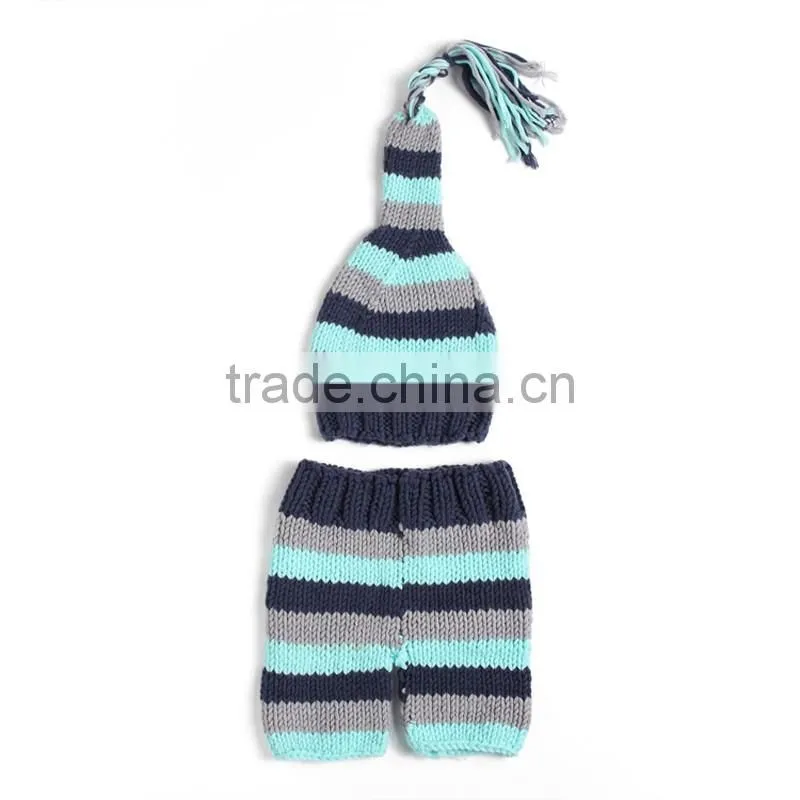 New arrival crochet baby costume newborn photo props LBP20160218-23