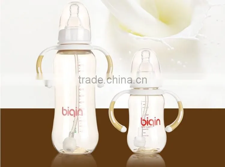 Classic PPSU standard neck baby feeding bottle with handle