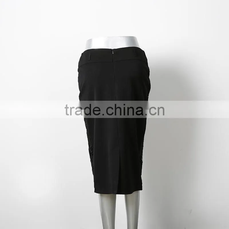 new design high waist narrow office wear long skirt