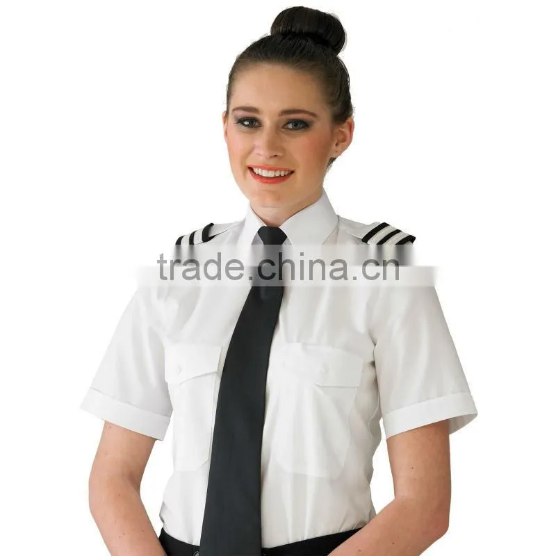 2016 Ladies'pilot shirt Ladies'pilot blouses Ladies'pilot uniform
