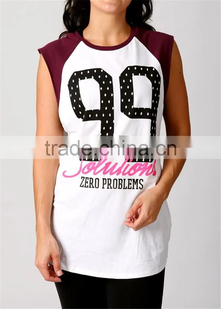 2016 Guangzhou Popular Promotion 100% Cotton Custom Camo Tank Top For Women