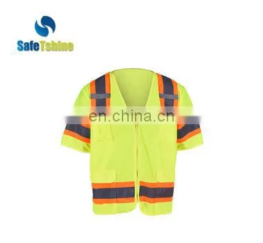 High visibility new design cheap ANSI safety vest