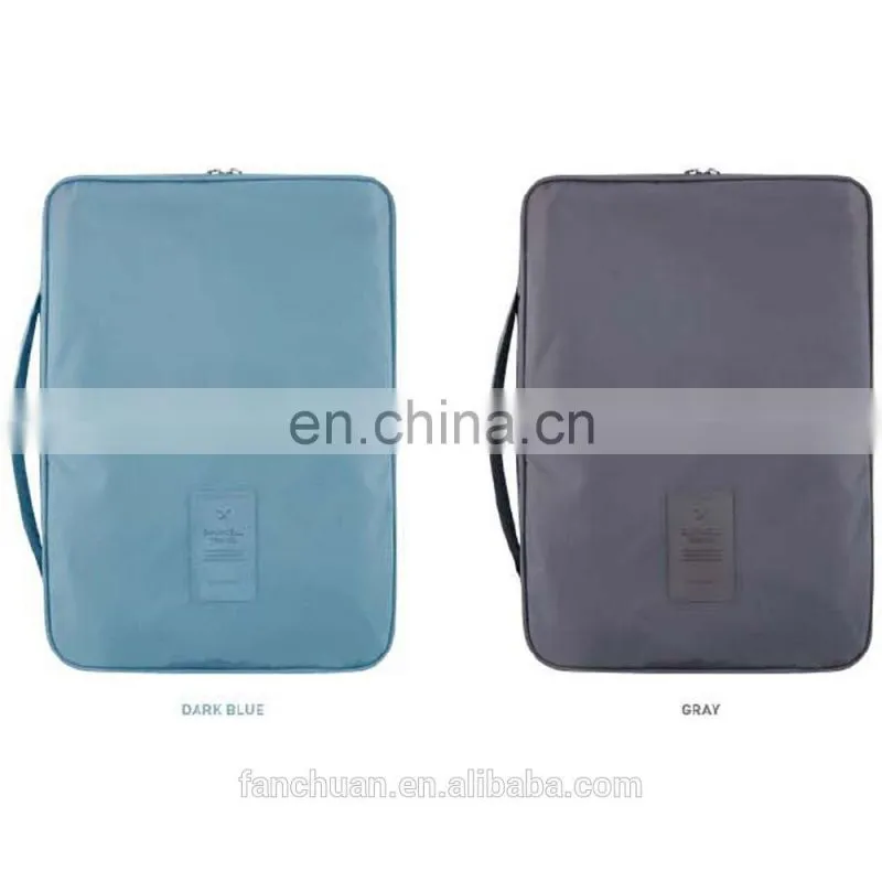 Mens Nylon Light Weight Travel Handle Shirts Storage Bag
