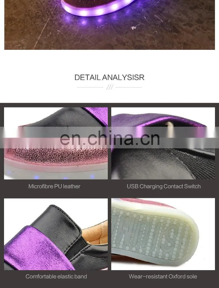 Wholesale New design Hottest Ladies shoes European fashion Women shoes LED shoes sneakers girls footwear
