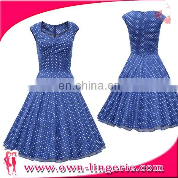 Floral Women Dress swing dress OEM/ODM cheap pinup rockabilly dresses wholesale factory