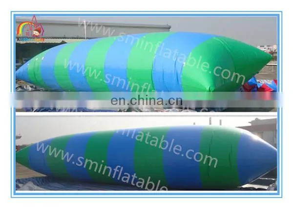 Factory price inflatable water blob jump,inflatable water catapult blob,inflatable water trampoline blob for sale