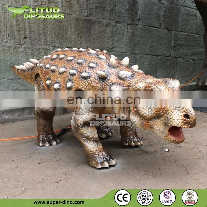 life size dinosaur animatronic dinosaur Ankylosaurus remote control walking dinosaurs