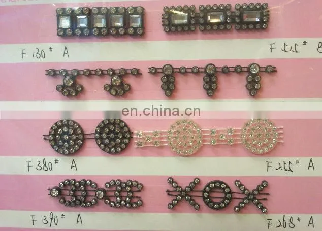2016 new arrival fashion design plastic crystal rhinestone banding plastic rhinestone trimming