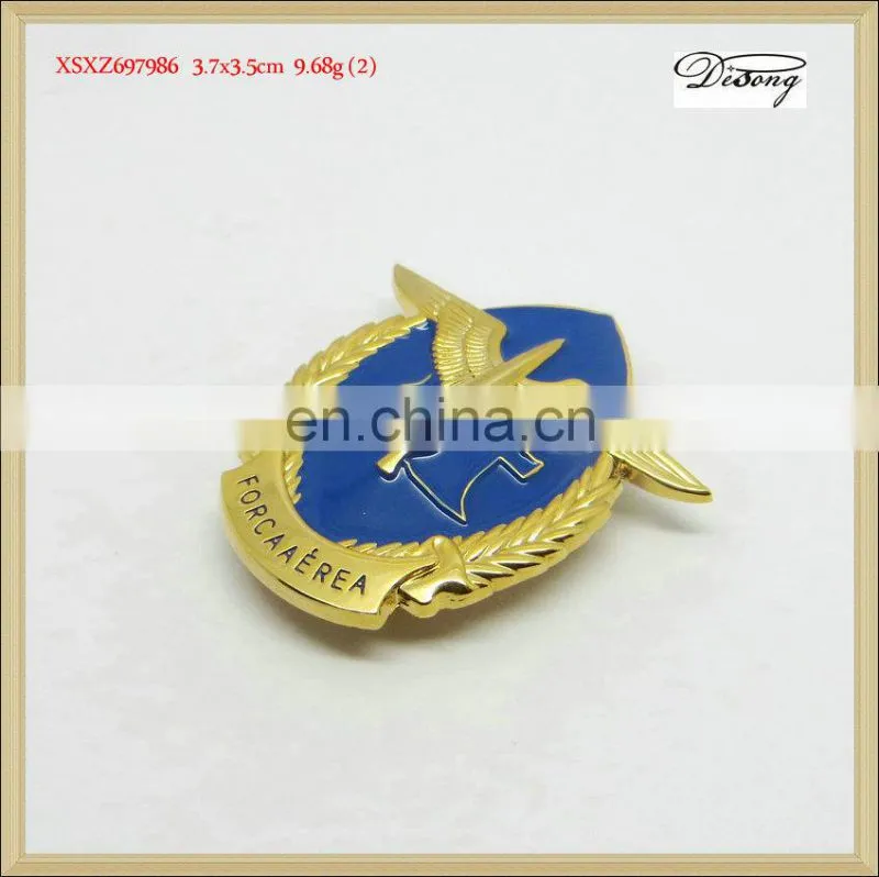 XSXZ697986 Wholesale enamel lapel pin manufacturers china, eagle logo badge emblem