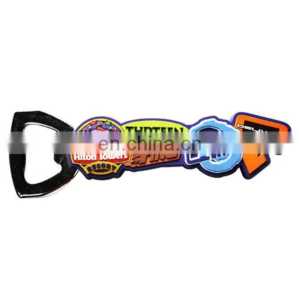 3D design soft PVC bottle opener manufacturer