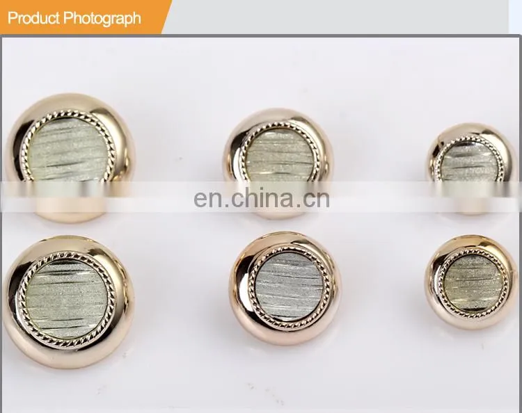 Fashion UV Plating Resin Button for Shirt or Coat BA60374