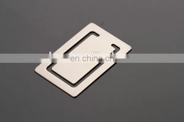 Metal Bookmark Clip for Business Activity , Logo Bookmarks