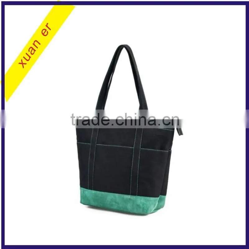 2016 new products canvas ladies handbags from china supplier