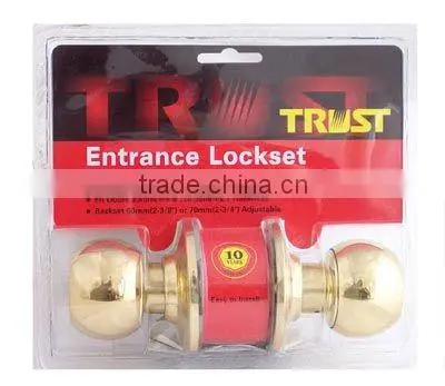 TRUST ANSI Grade 3 High Quality Tubular Knob Lock Series