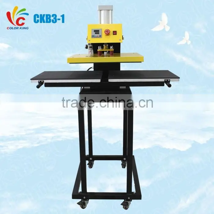 Double Sided Pneumatic t shirt heat press machine