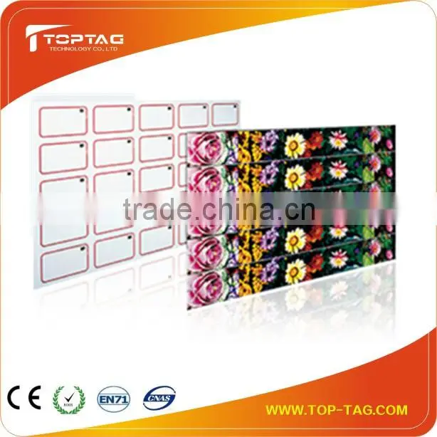 ISO14443B 125KHz Smart card , rfid PET tag , PETG rfid cards