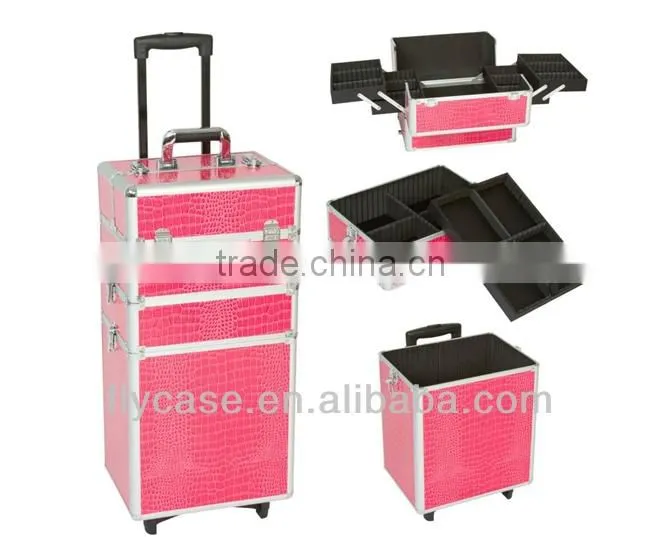 professional hairdressing carry case for aluminum trolley case - CE