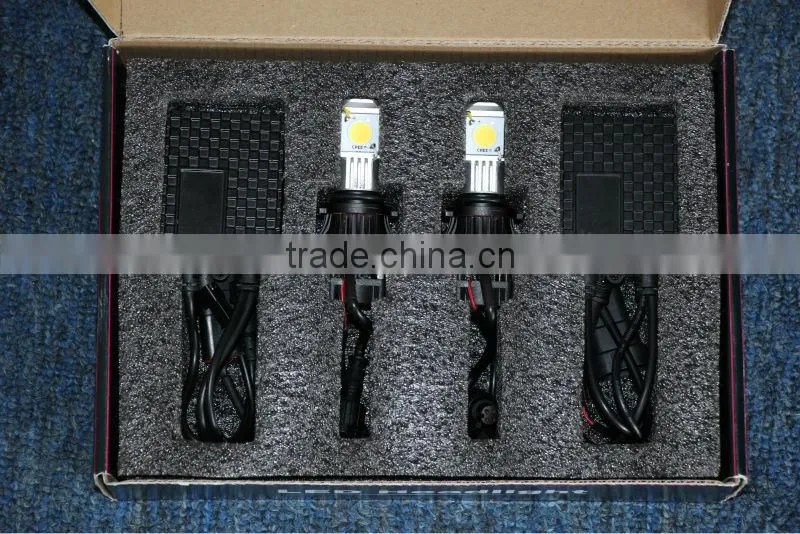 50w 2000 luemsn all in one Car LED Headlight H4 H7 9005 9006