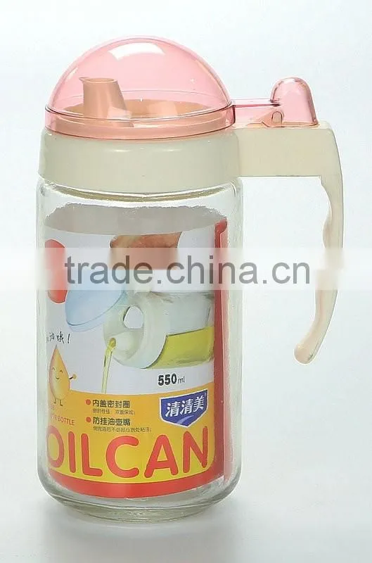 Leakproof Glass Olive Oil Bottle