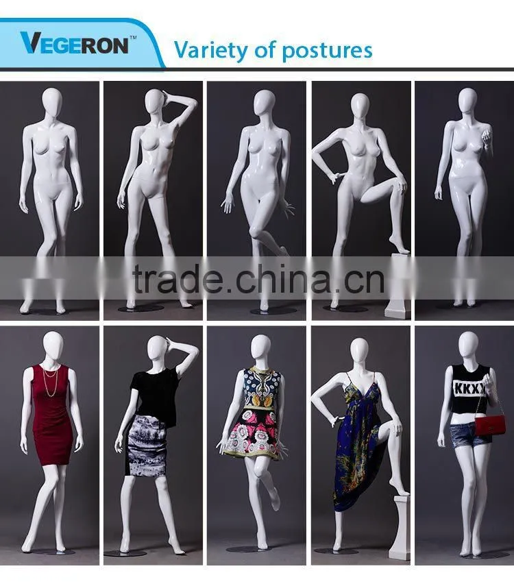 high quality half body fiberglass male mannequin