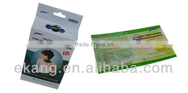 Self-heating Magnetic Neck Pad For Pain Therapy