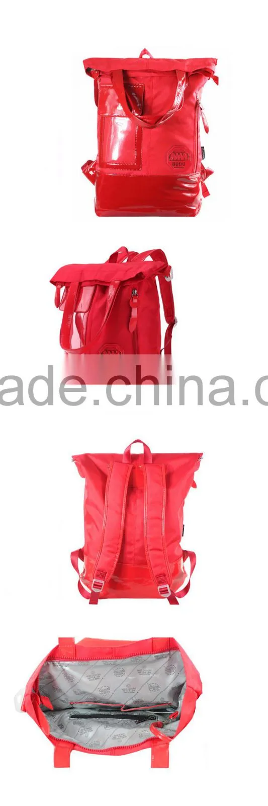 2016 new designed polyester backpack lady backpack school backpack