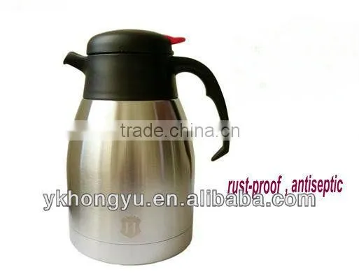BPA free hot sale stainless steel vacuum coffee pot