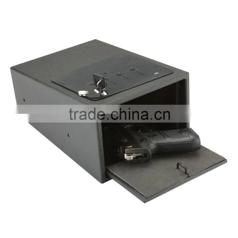 Fingerprint biometric pistol safe best quality car safe