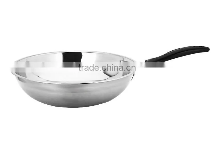 FDA LFGB SGS stainless steel non stick frying pan for house