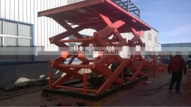 The best utility cargo indoor scissor lift table/stationary scissor lift