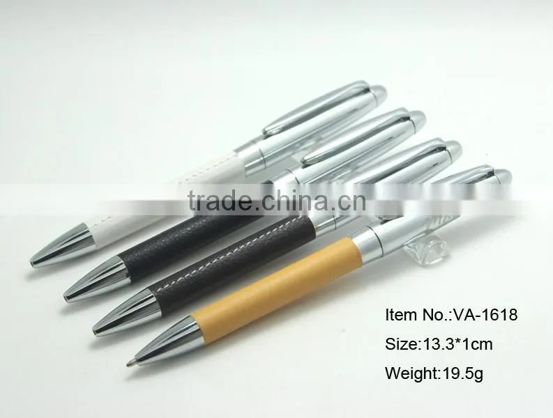 Metal pen stand set ball pen for gift. Bank,office using...