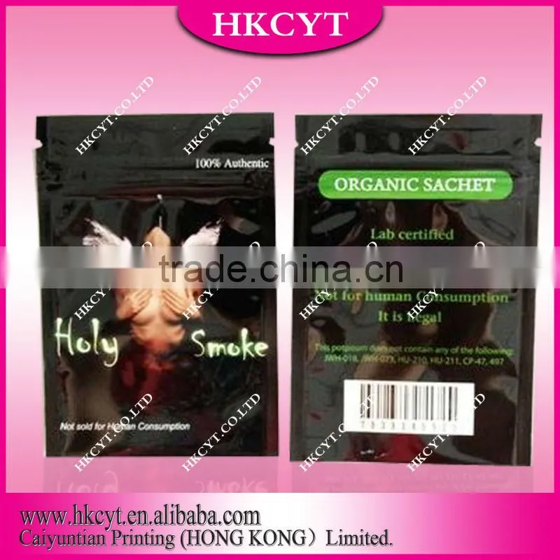 grape ape 3g herbal incense zipper bag