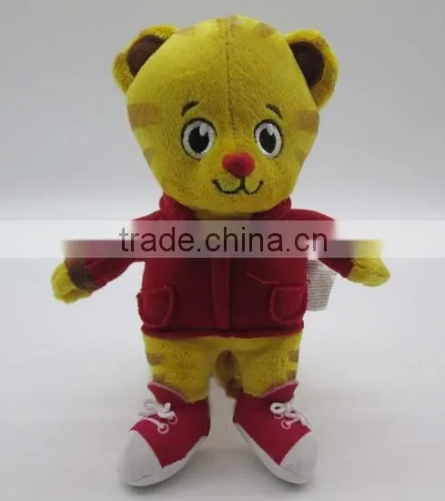 oem plush toys/custom plush tiger toys for sale