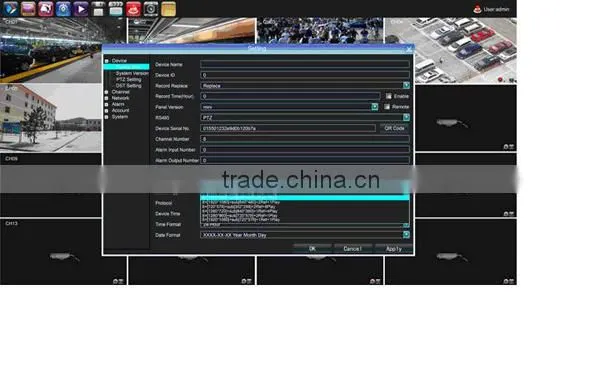Hisilicon CMOS HD NVR Kits HDMI Onvif Full HD 1080P 8CH POE Network System