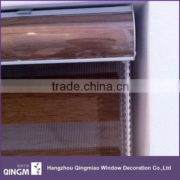 Best Price Horizontal Pattern Polyester Material Blackout Window Blinds