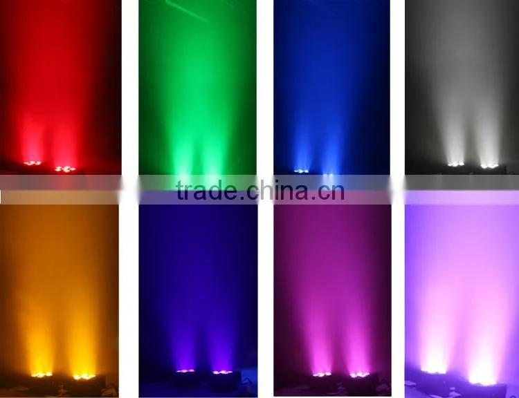 high quality lighting OUTDOOR 6pcs 6in1 led stage uplight