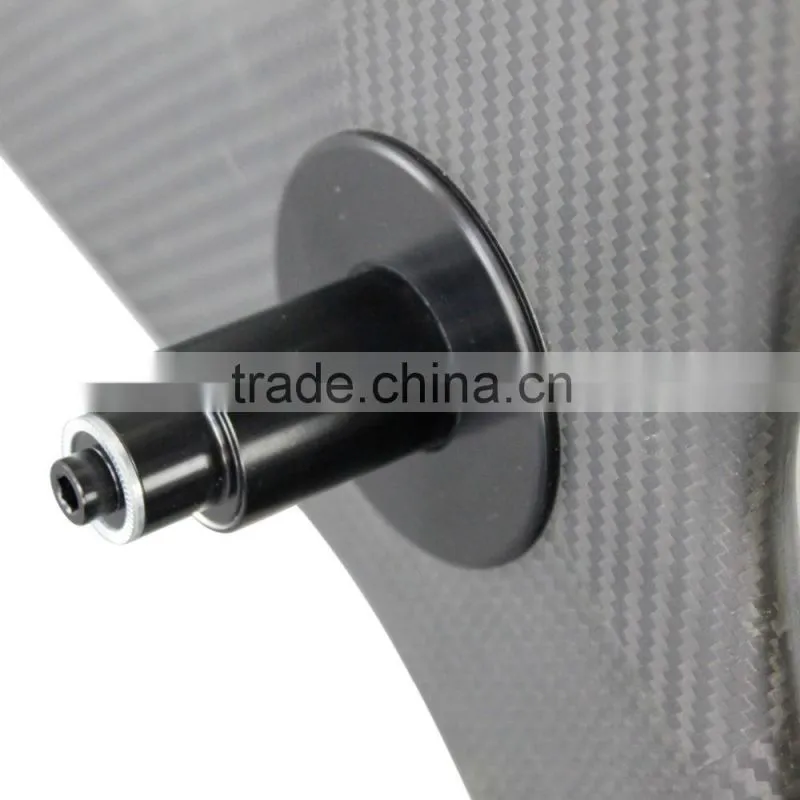 Good quality Tri-spoke bike wheels carbon 3 spoke fiexed gear track carbon bicycle wheel