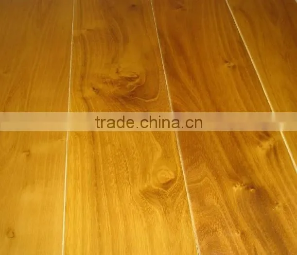 smooth uv asian teak solid wood flooring