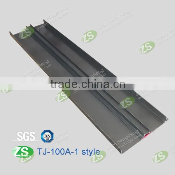 100mm fashion brushed gold aluminium baseboard molding