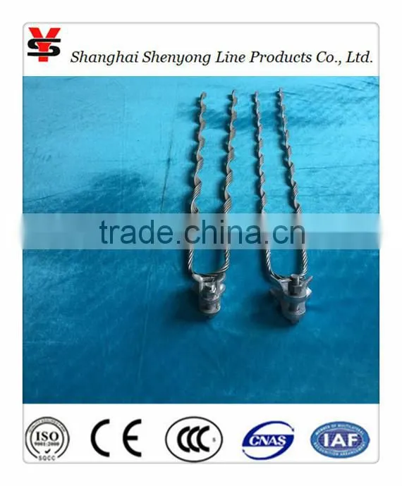 Thimbles for grips/hot deep galvanized/intended to anchor fastening of DEAD-END GUY-GRIP