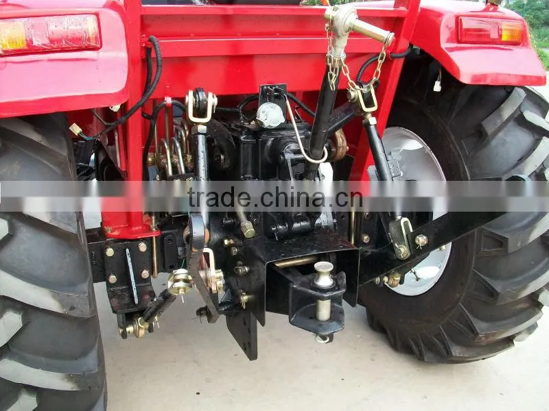 strong brake momentum QLN 55hp 4wd farm wheeled traktor(farm implements are available)