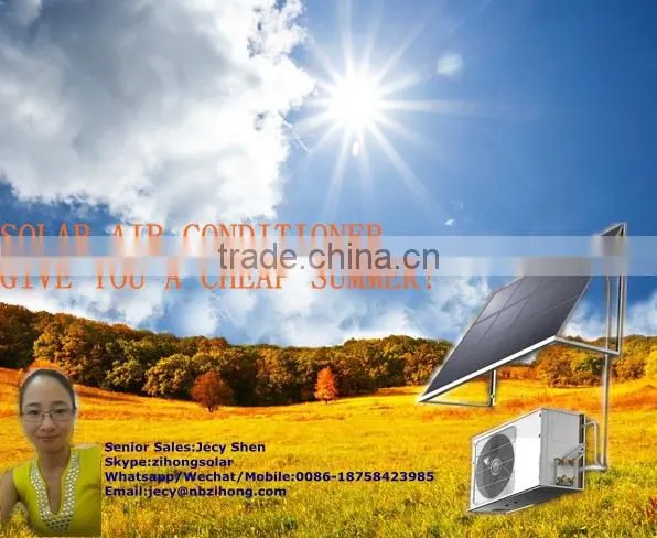 High Energy Saving Split Type Air Source Solar Water Heater and Trinity System