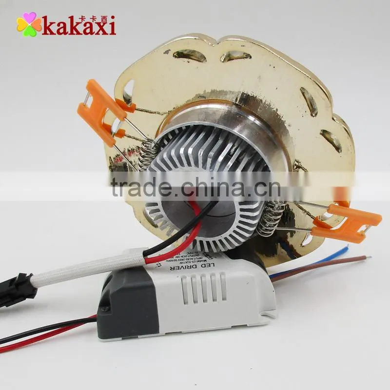European LED Ceiling Light COB Lamp 3W 5w Resin + Aluminum LED Downlight