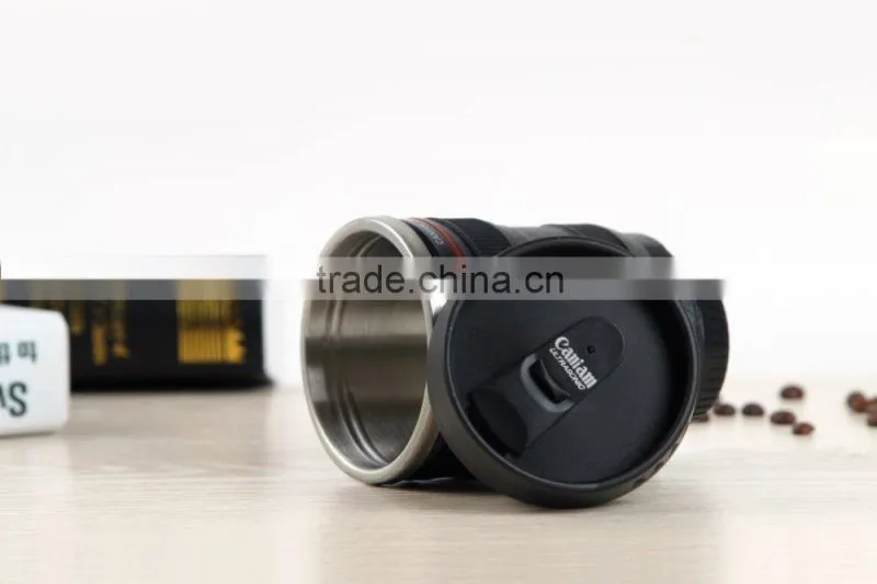creative design bottle stainless steel lens cups